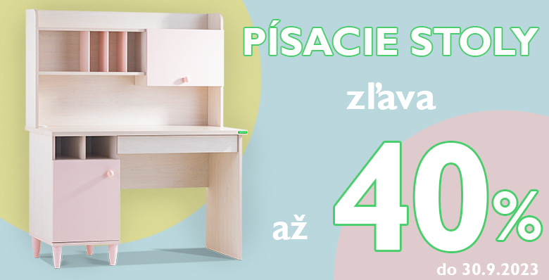 Psací stoly se SLEVOU až 40%
