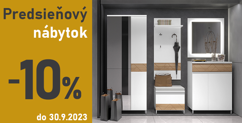 Predsieňový nábytok -10%