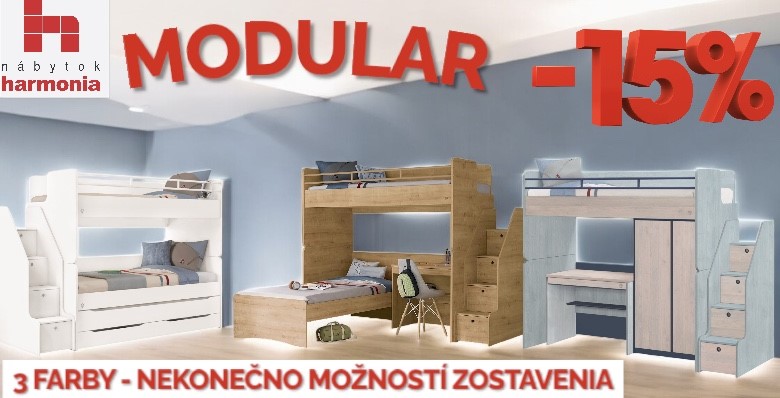 Prispôsobte nábytok Vašej izbe s 15% zľavou