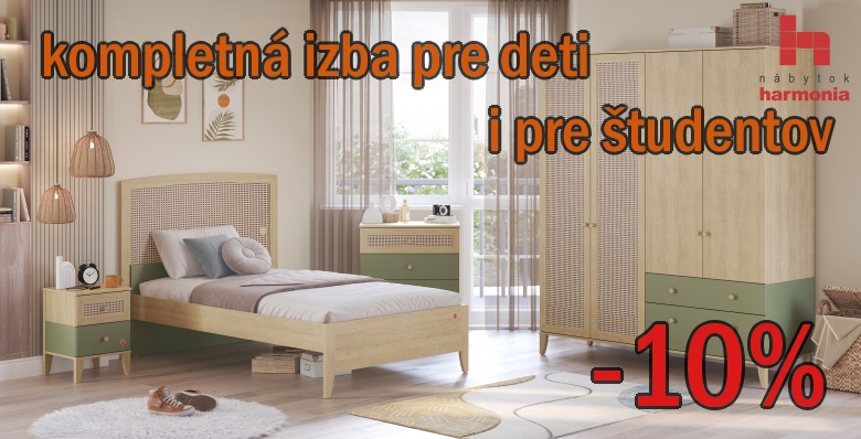 Zostavy izbičiek -10%