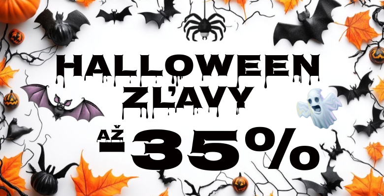 Strašidelné zľavy na našom e-shope